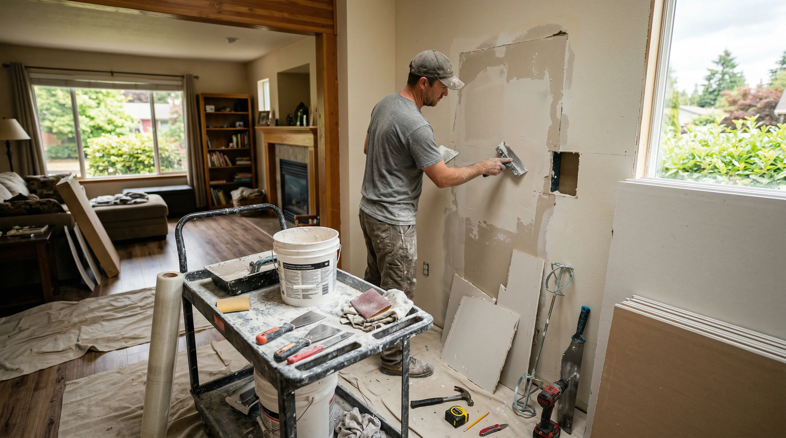 How to Estimate Drywall Repair Costs: Pricing by Repair Type