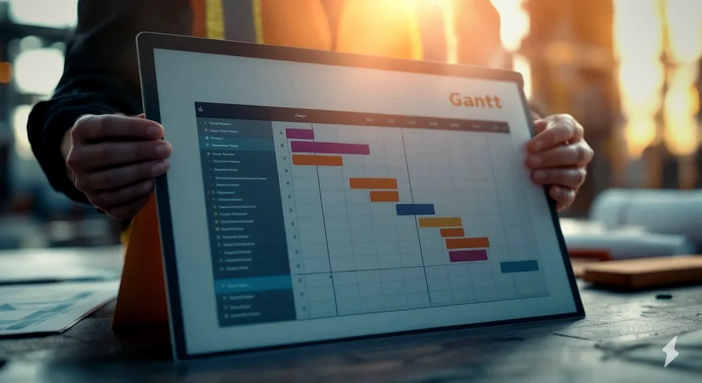 Free Construction Gantt Chart Template for Any Project