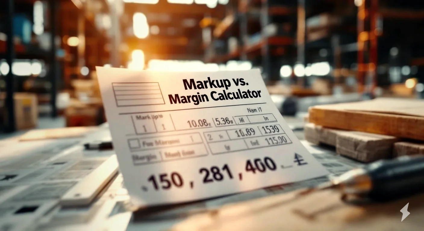 Markup vs Margin Calculator for Contractors